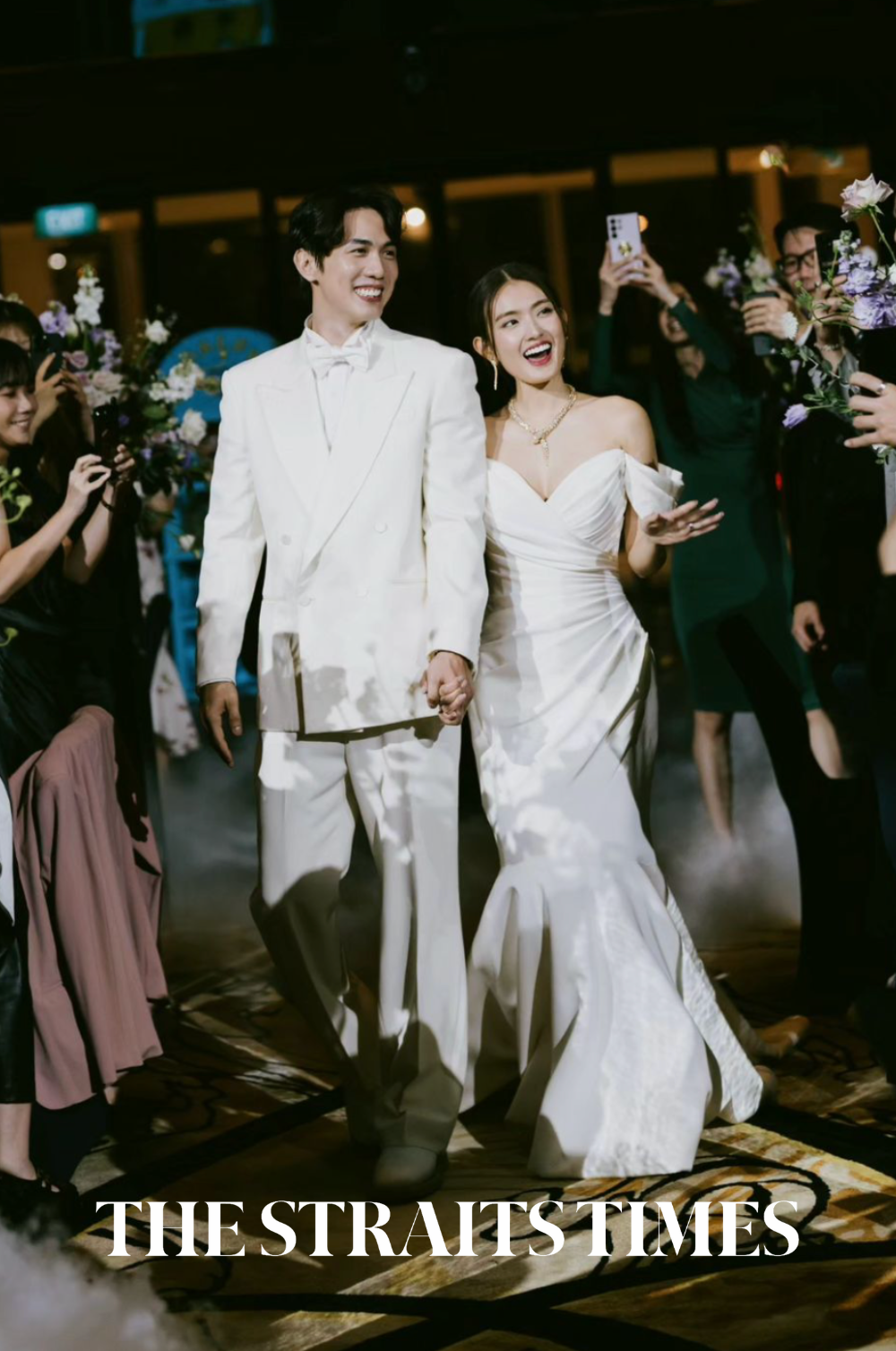 Romona Keveza Collection Bride, Award-Winning Actress Hong Ling